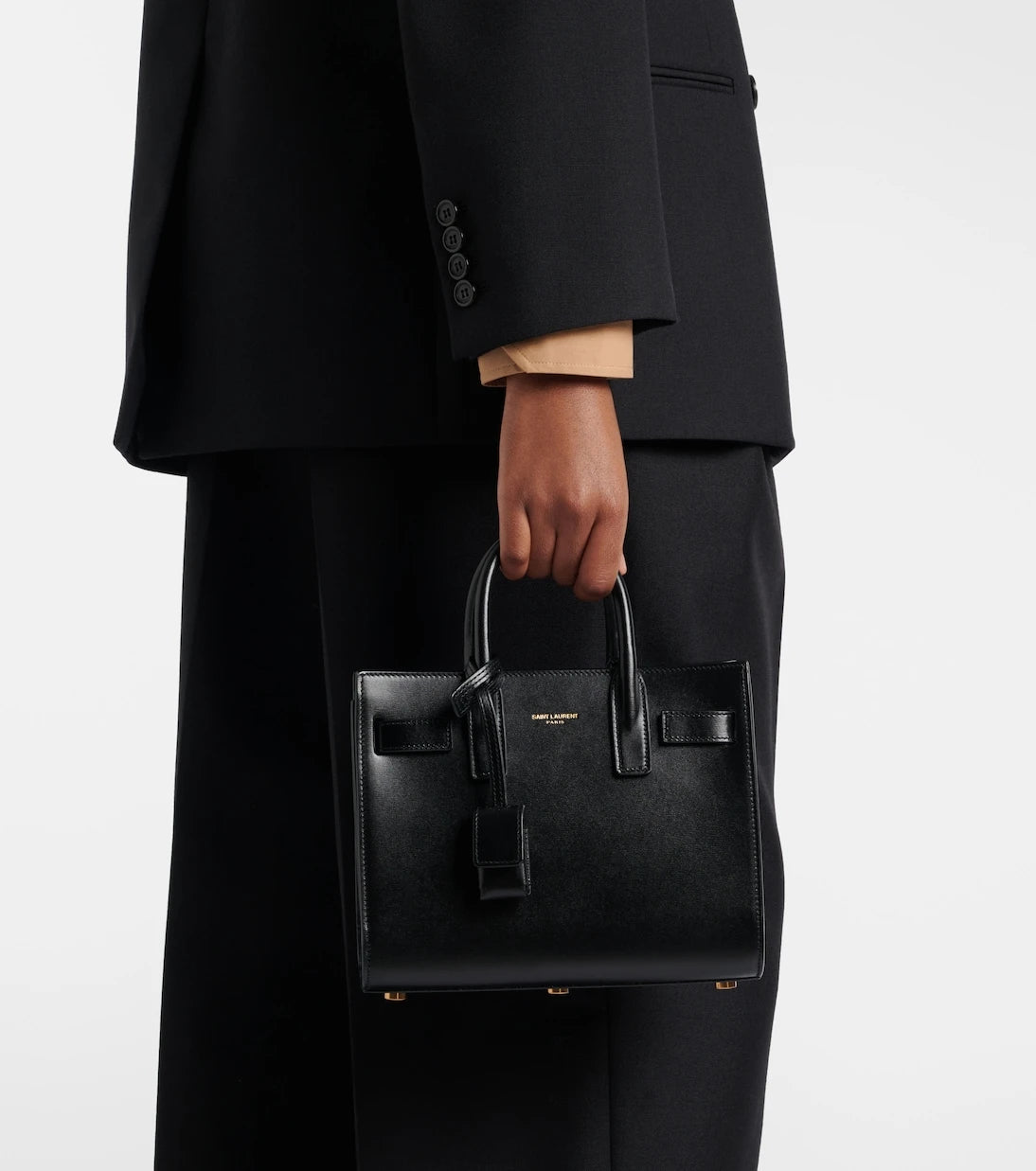 Saint Laurent - Sac De Jour Nano leather tote