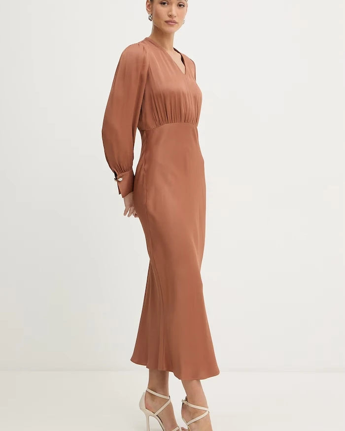 Twinset рокля с вискоза