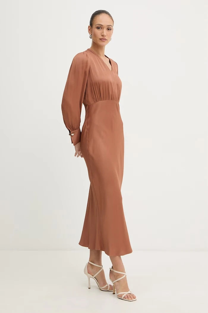 Twinset рокля с вискоза