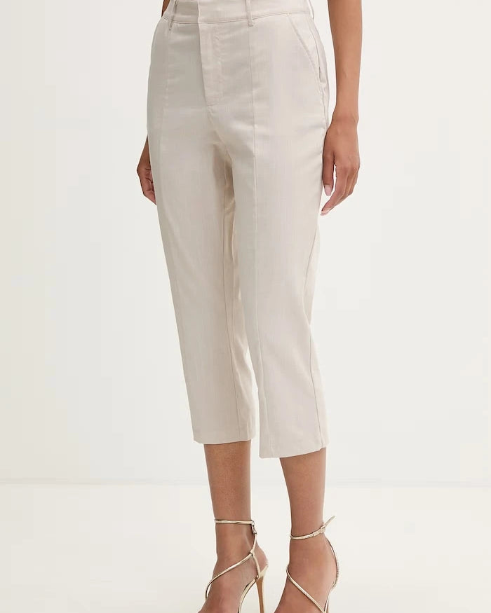 Guess viskozalı kadın kapri pantolon CHRISSY