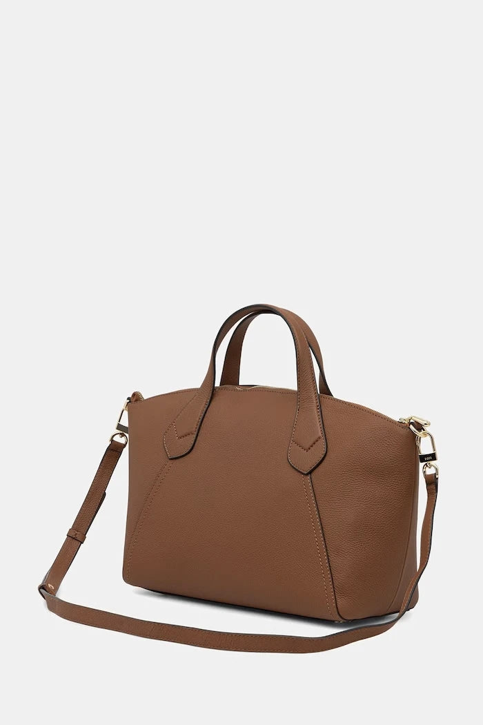 BOSS kadın suni deri tote çanta Lenah Zip Tote M
