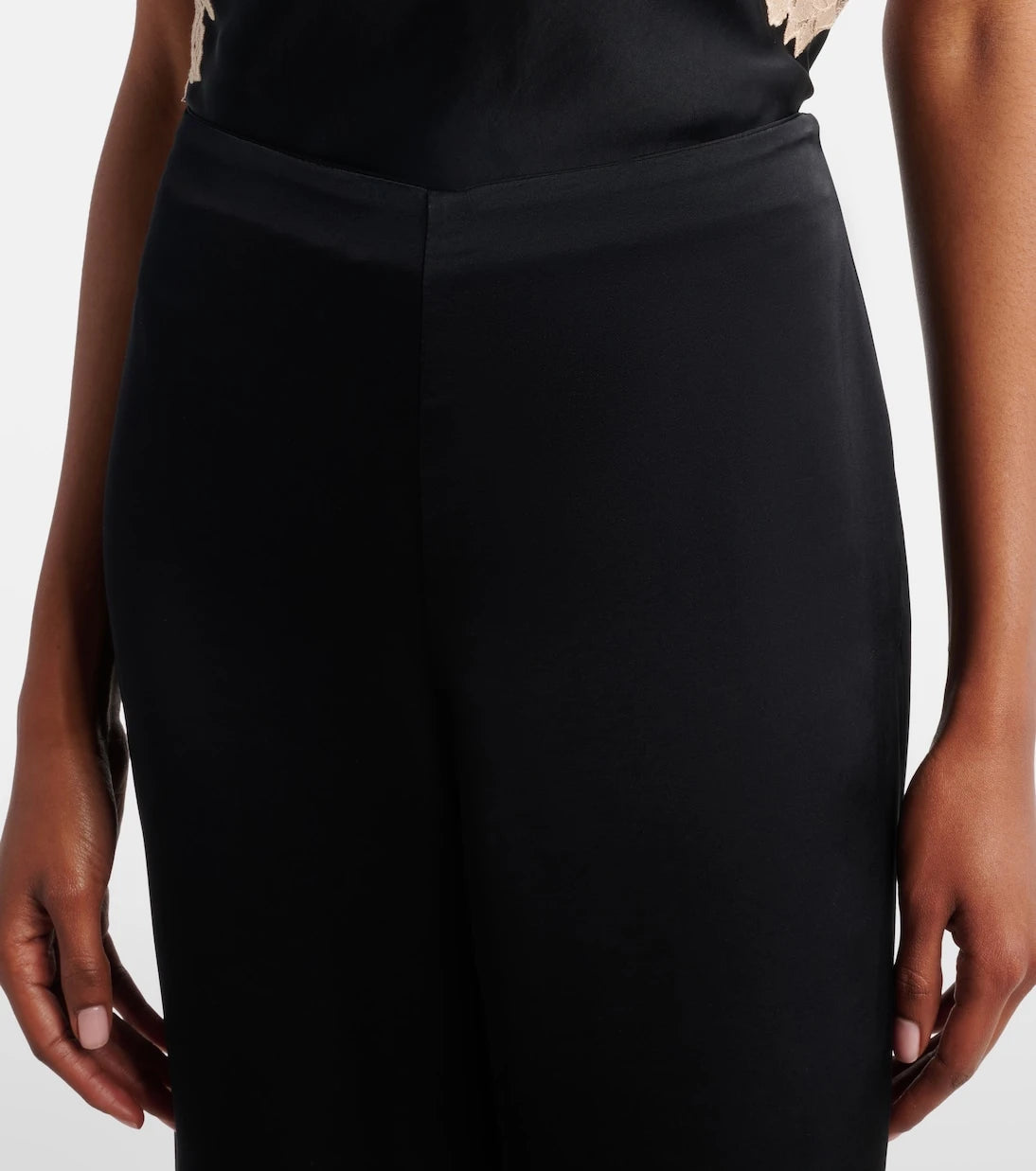 Rixo - Marcela lace-trimmed wide-leg pants