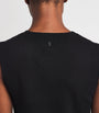 Sandro Paris Black Wool-Cashmere Sweater Vest