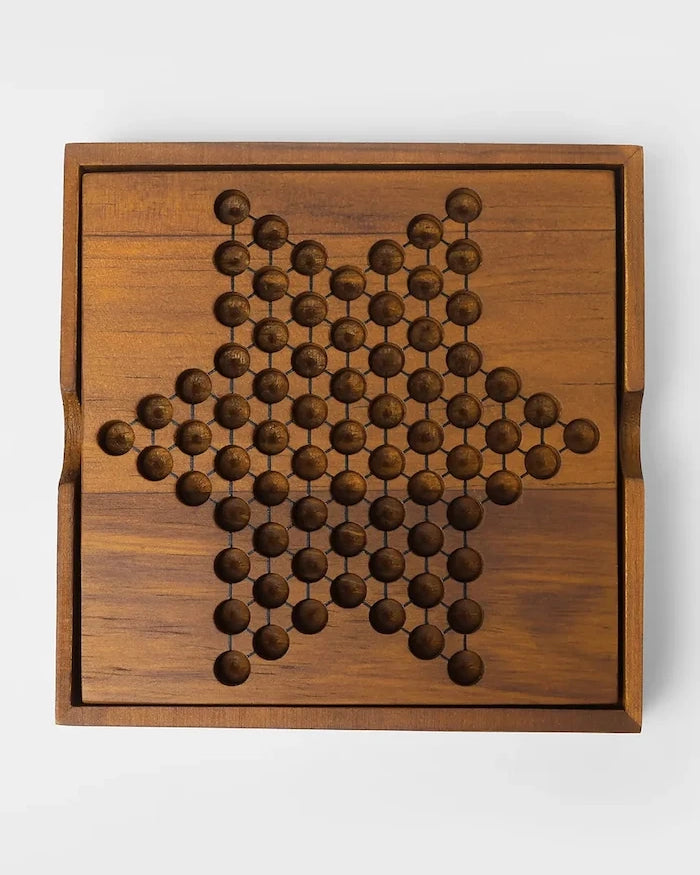 Настolna oyun - sinirlenme adamım Luckies of London Chinese Checkers 14 x 26 cm