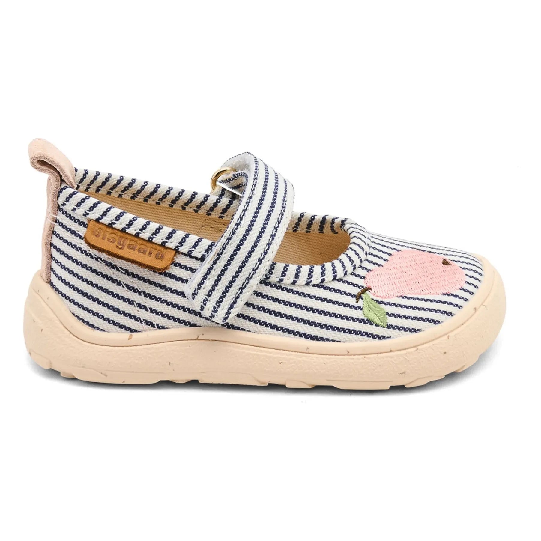 bisgaard - Pear Striped Scratch Slippers | Navy blue