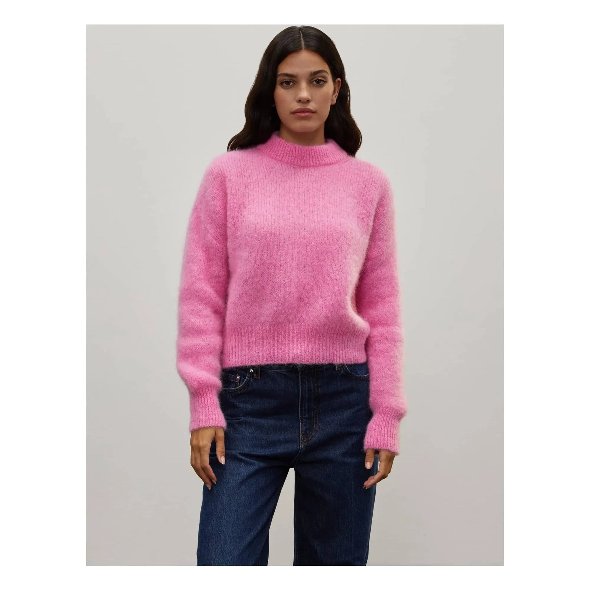 Surprise Paris - Jane Super Kid Mohair sweater | Pink