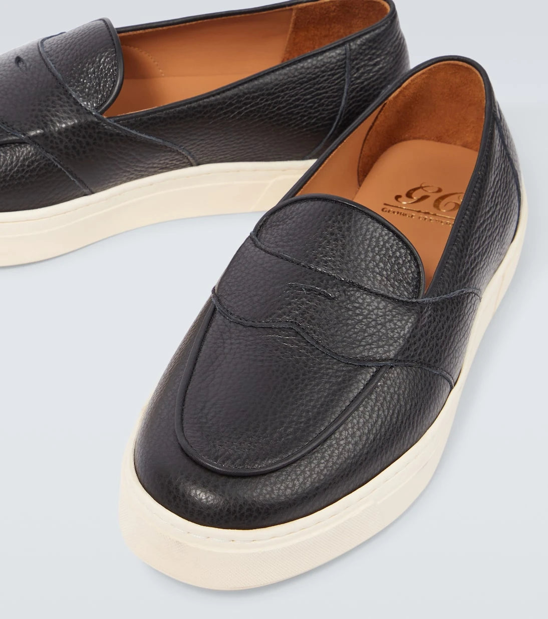 George Cleverley - Joey II leather penny loafers