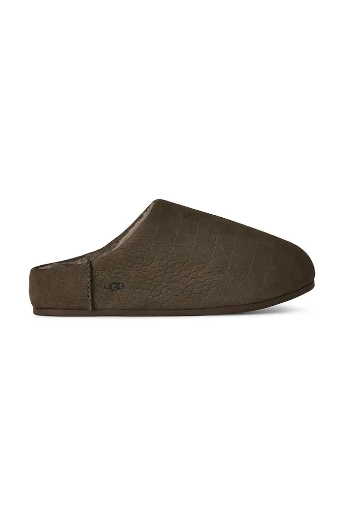 Чехли от набук UGG W Elea Embossed Slip-On