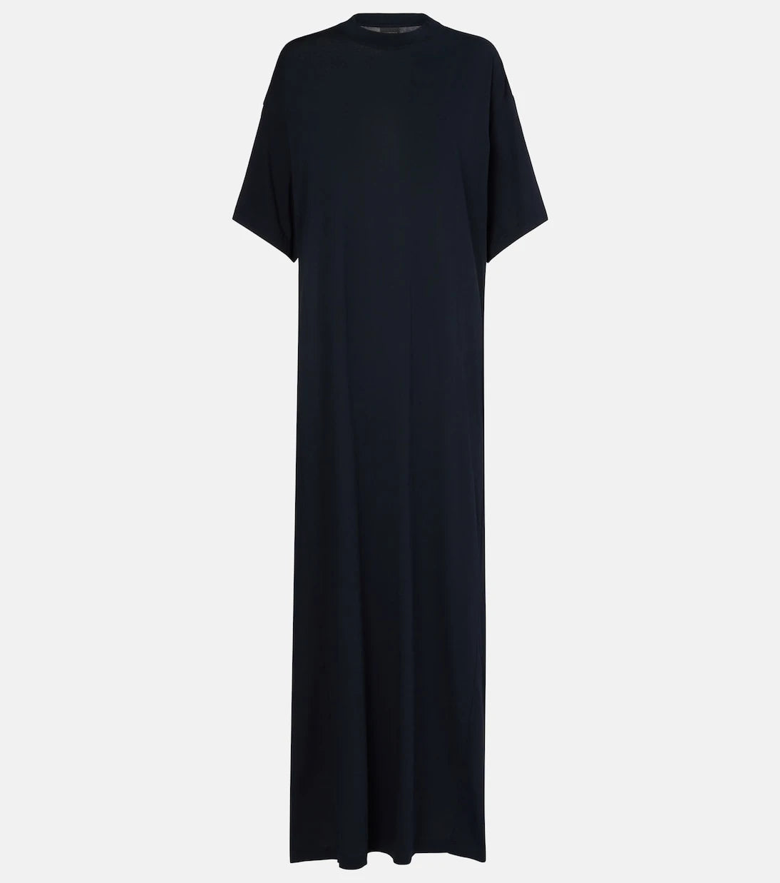 Balenciaga - Cocoon cotton jersey maxi dress