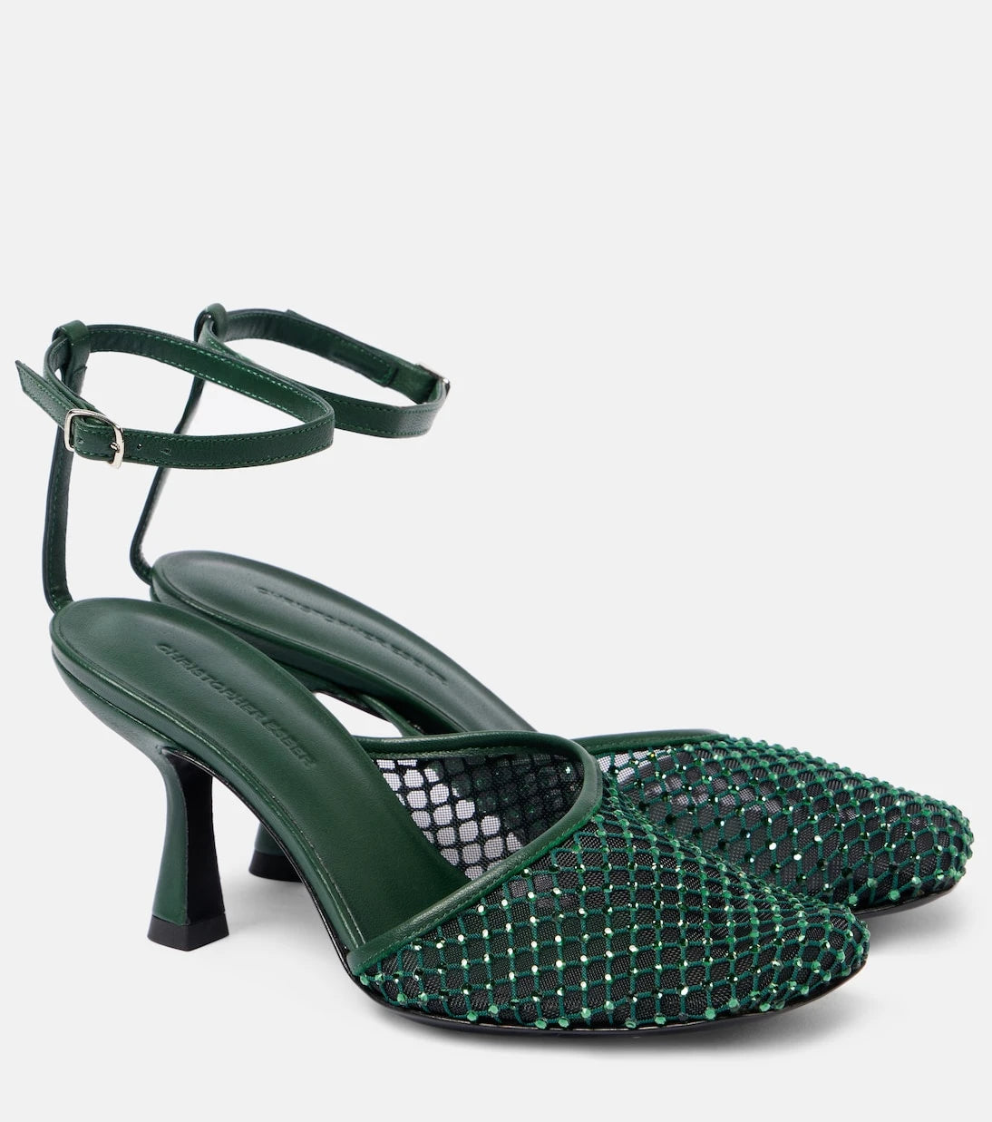 Christopher Esber - Minette 80 crystal-embellished pumps