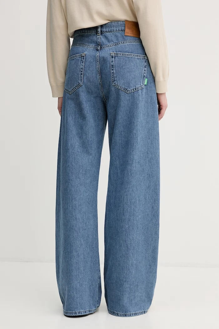 United Colors of Benetton wide leg kadın kot pantolon