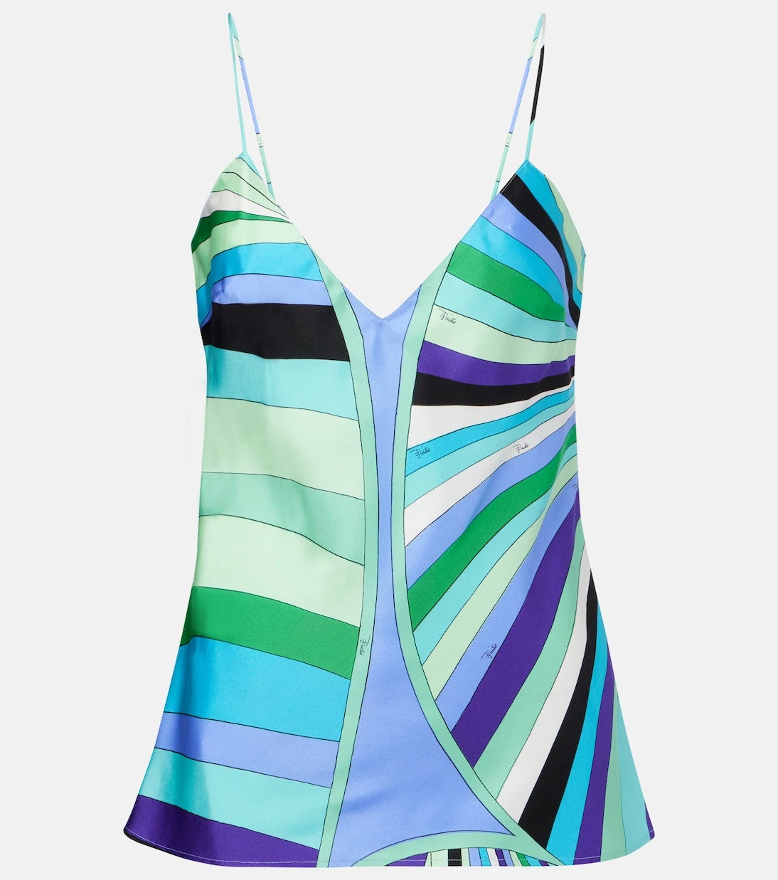 Pucci - Iride silk satin camisole