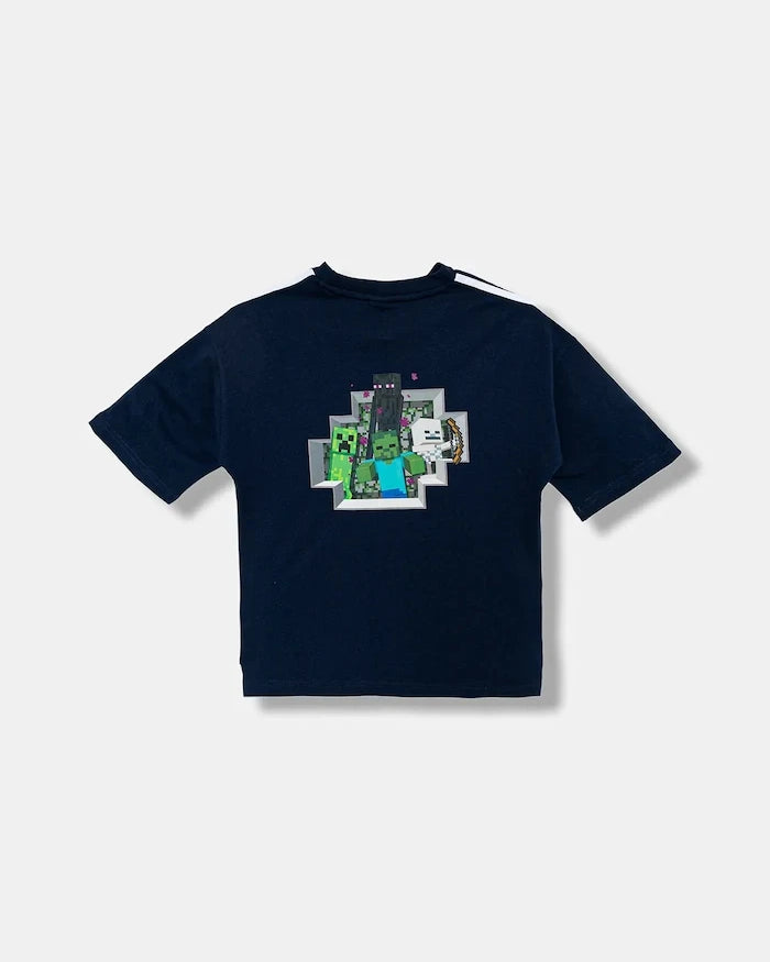 Детска памучна тениска adidas Originals MINECRAFT