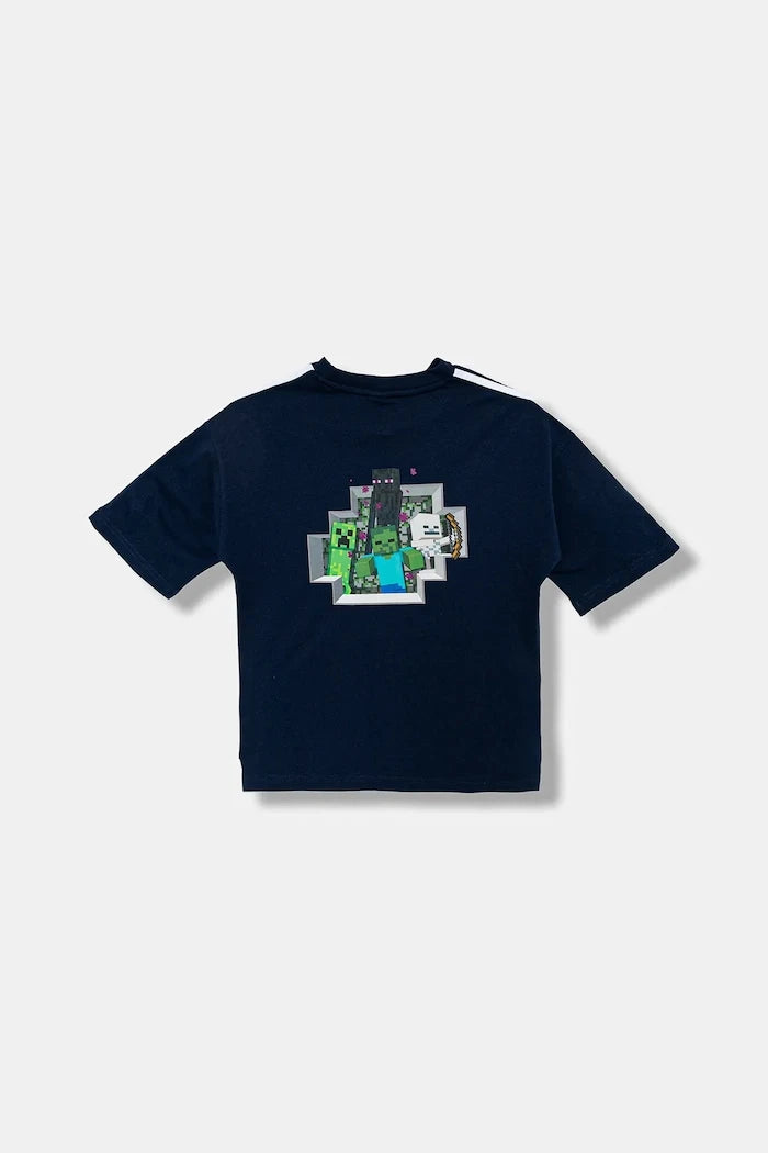 adidas Originals MINECRAFT Çocuk Pamuklu Tişört