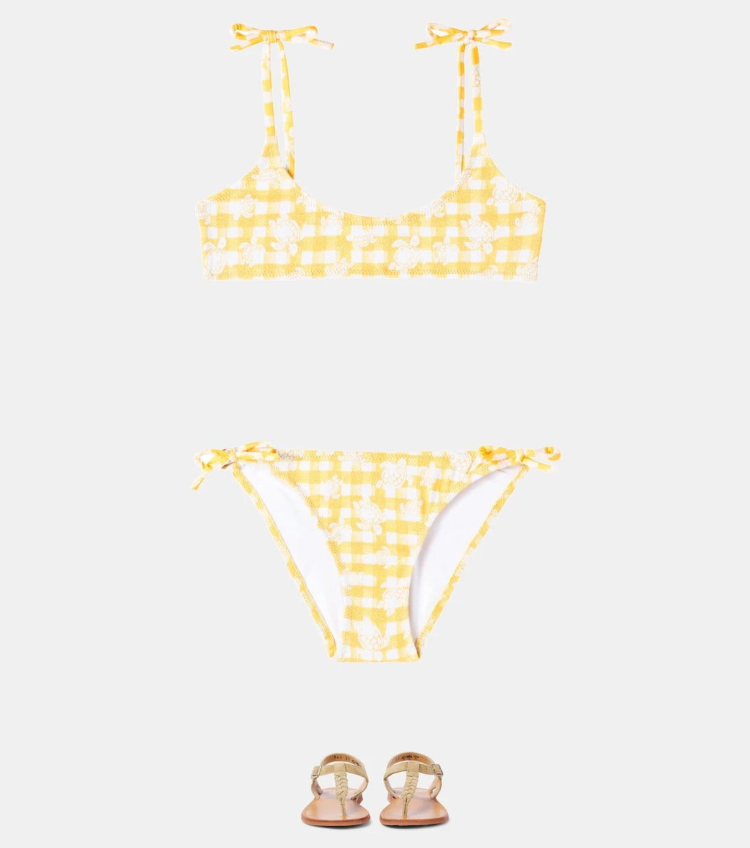 Vilebrequin Kids - Gwendy checked bikini