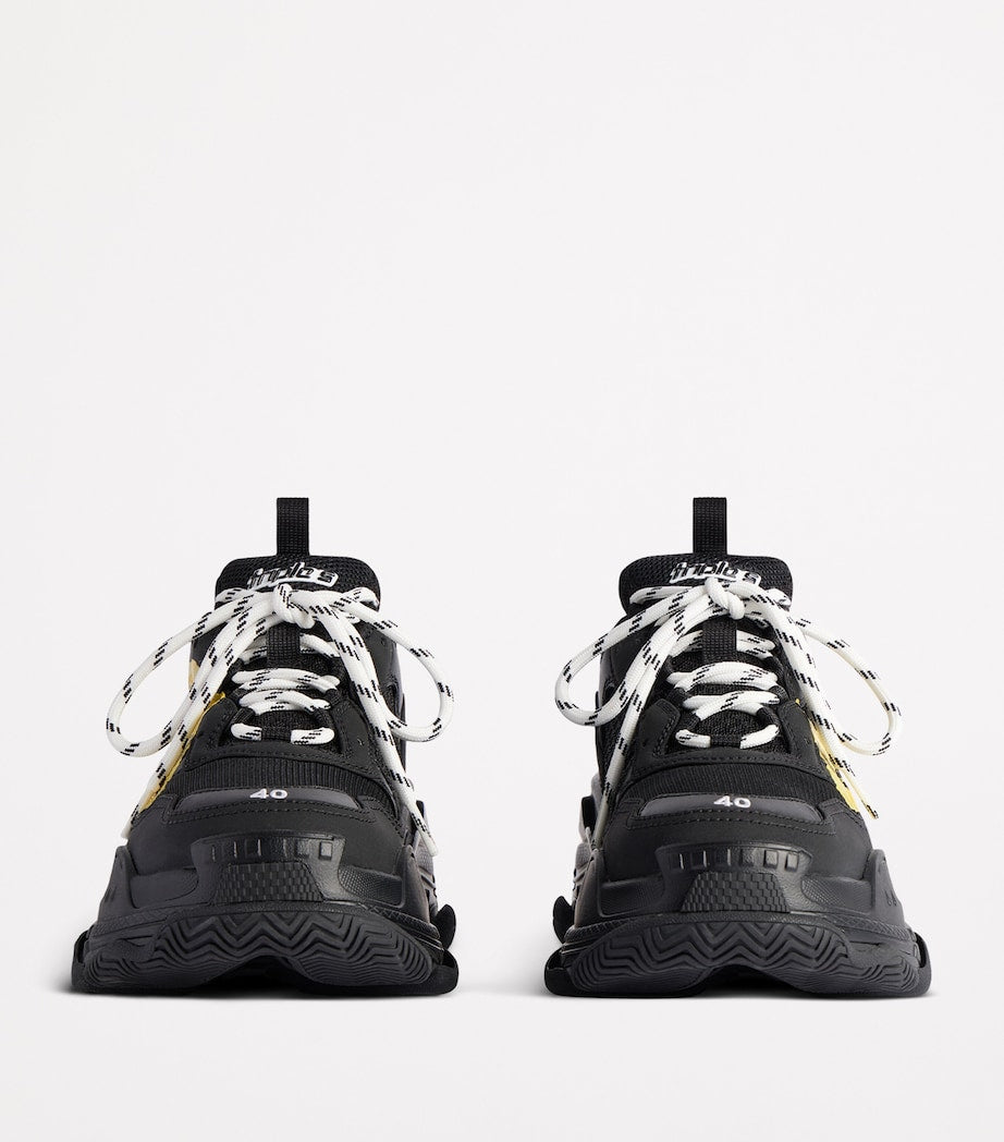 Triple S Tape Logo Sneakers