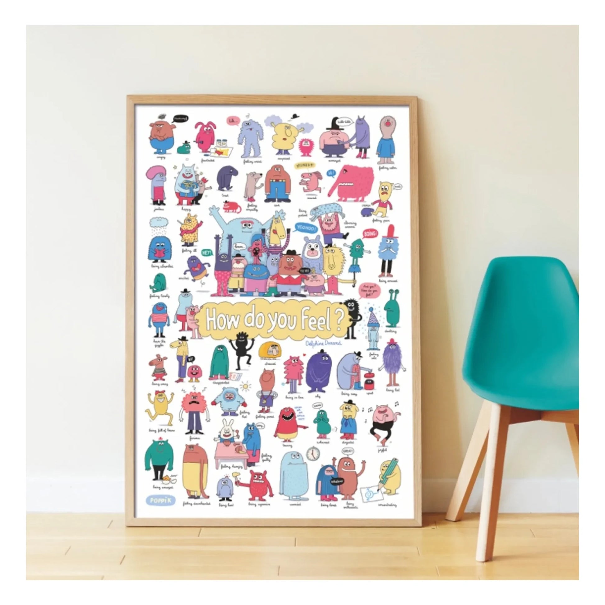 Poppik - Emotions Sticker Poster