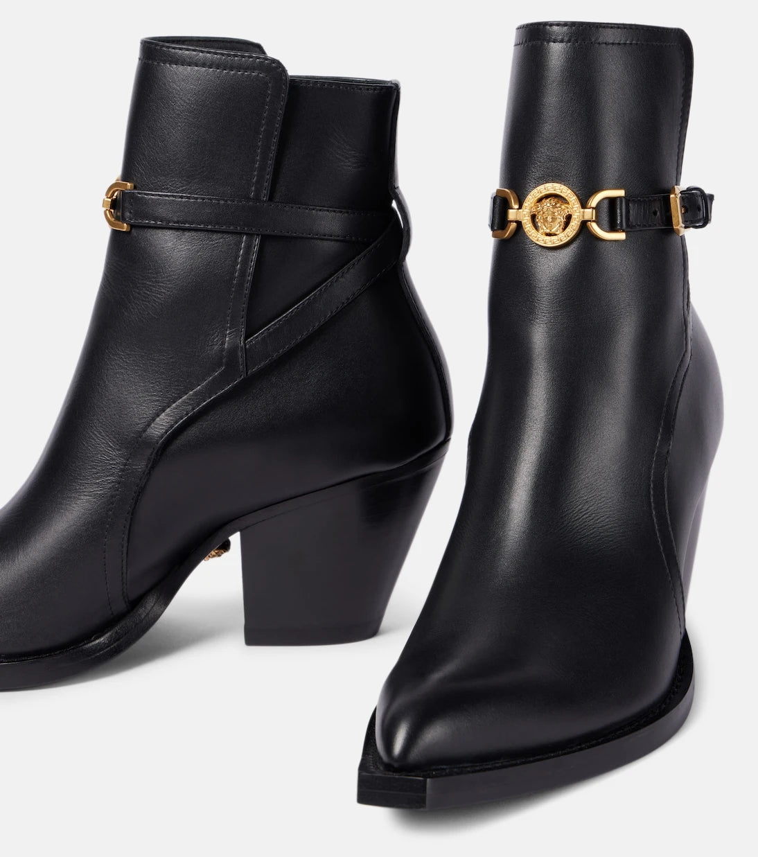 Versace - Medusa '95 leather ankle boots