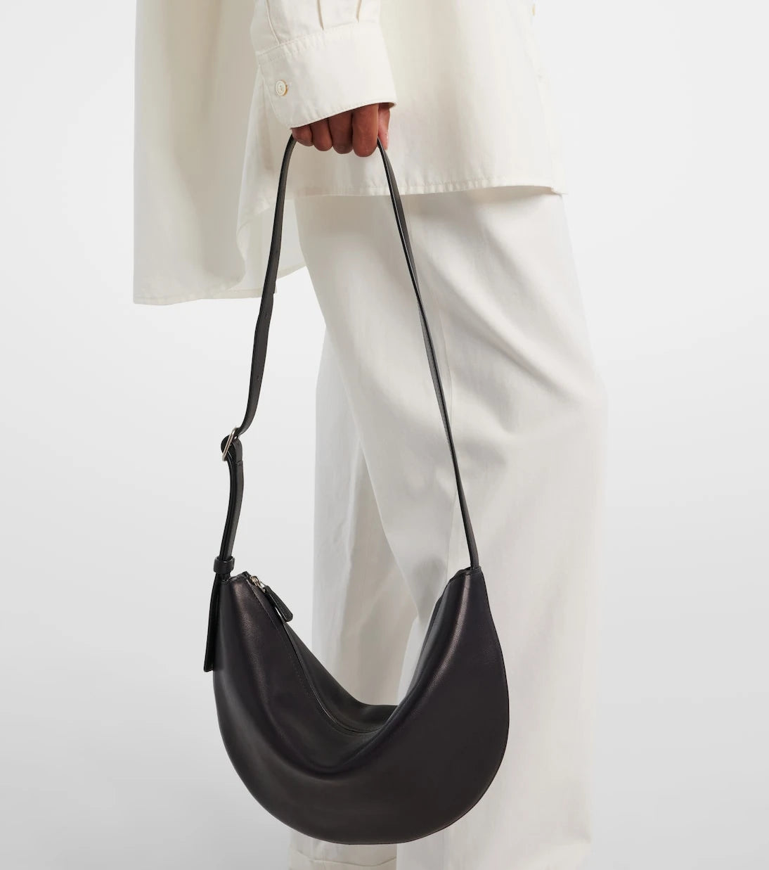 The Row - Jouvette Medium leather shoulder bag