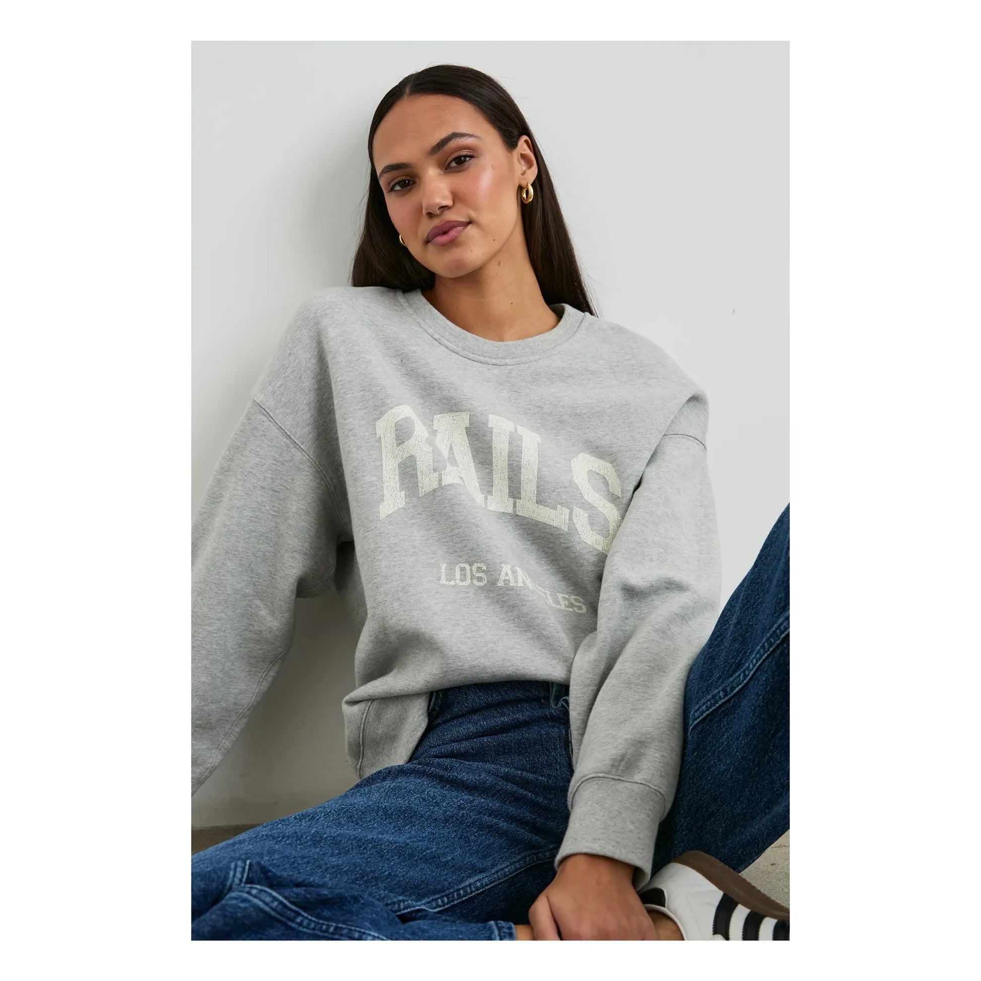 Rails - Sweat The Varsity | Heather grey