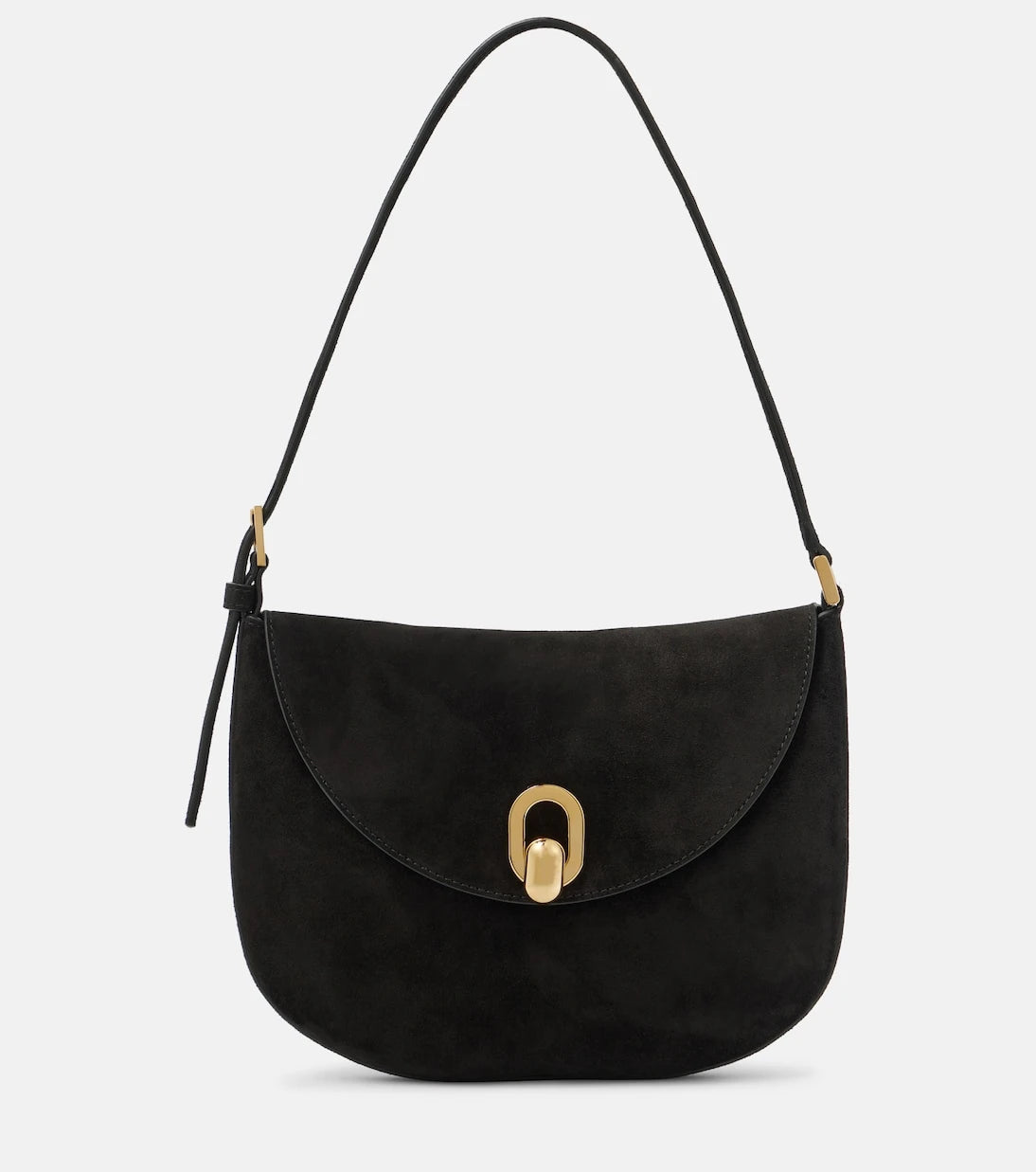 Savette - Tondo Small suede shoulder bag