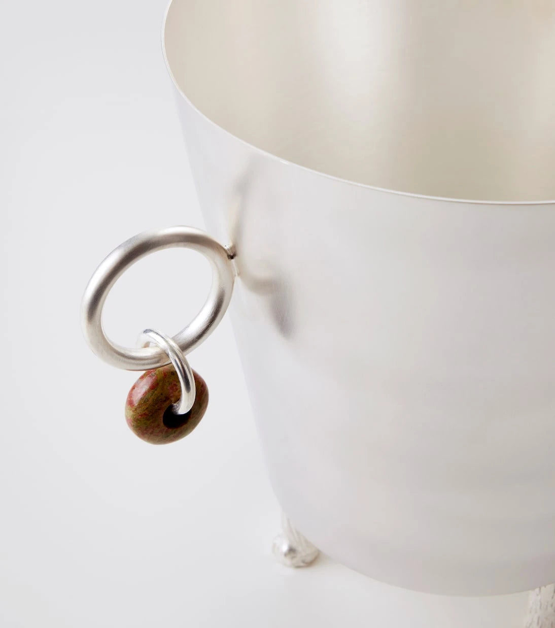 Natalia Criado - Embellished silver-plated ice bucket