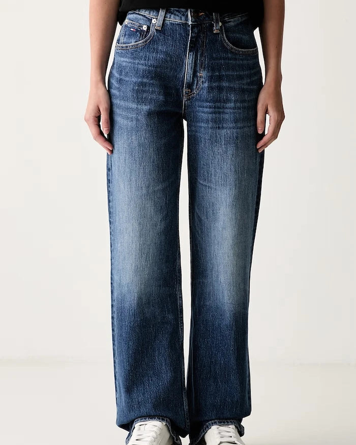 Tommy Jeans relaxed fit kadın jean pantolon