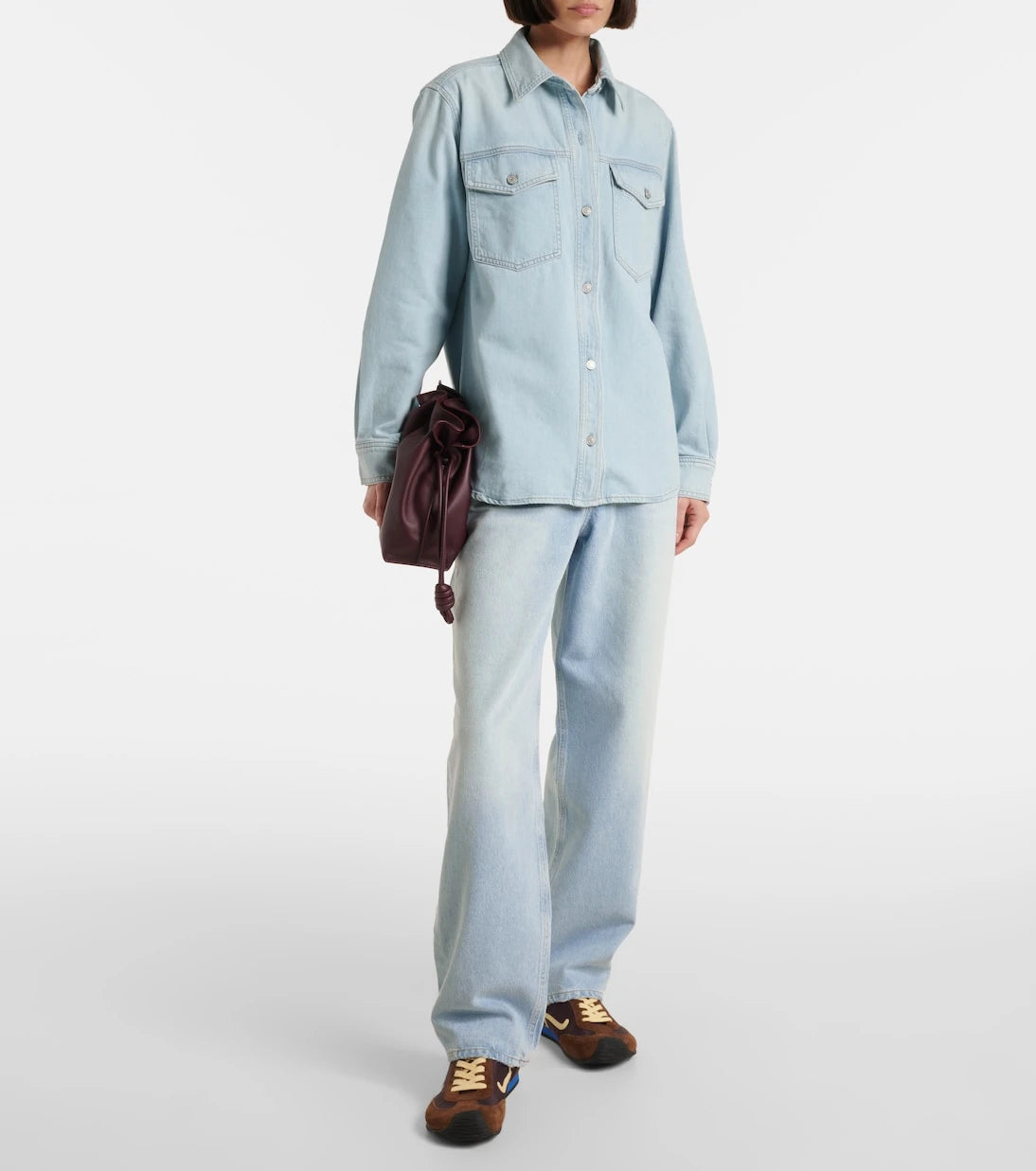 Agolde - V-Waist Baggy straight jeans