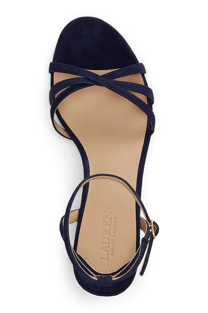 Lauren Ralph Lauren Süet Sandalet Kendyl Kttn