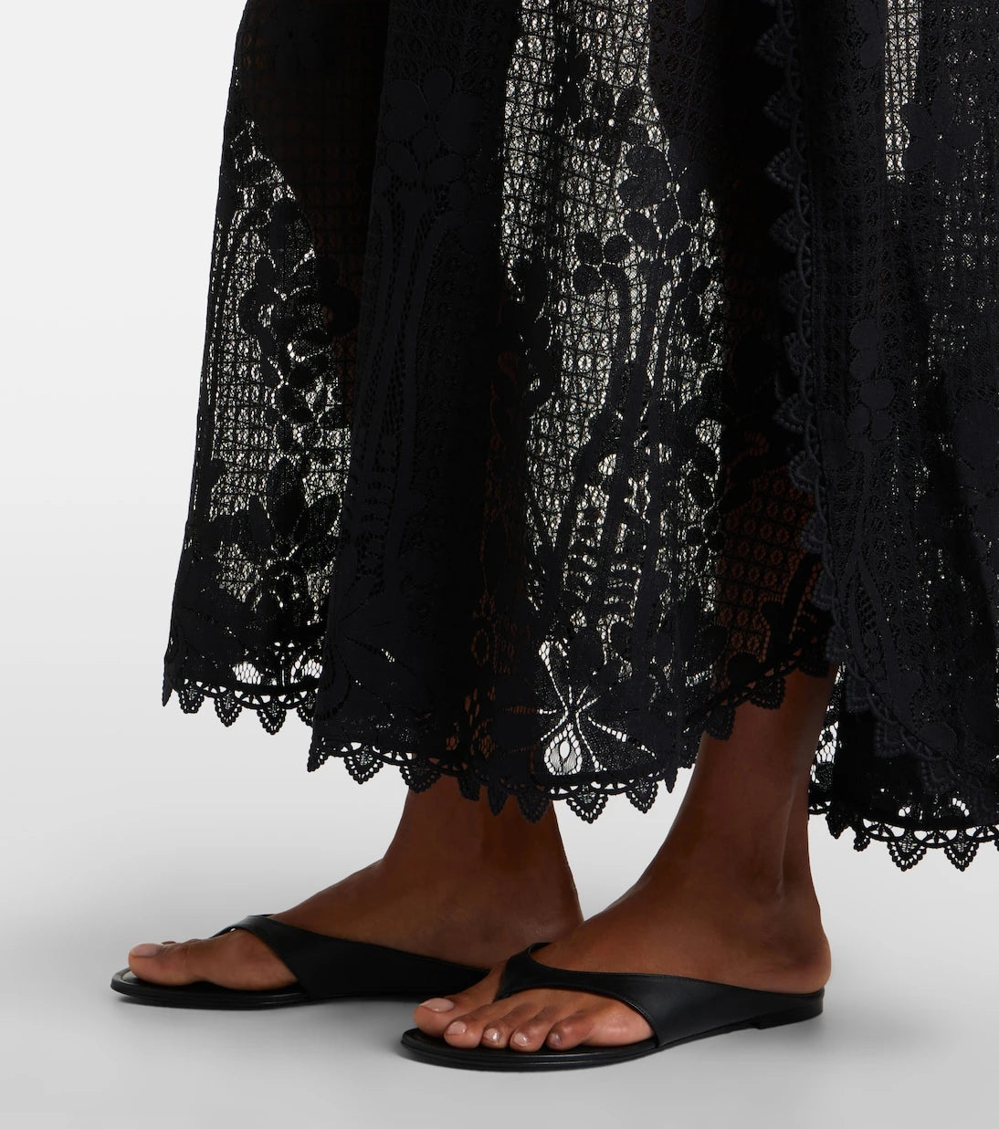 Melissa Odabash - Yasin cotton-blend lace kaftan