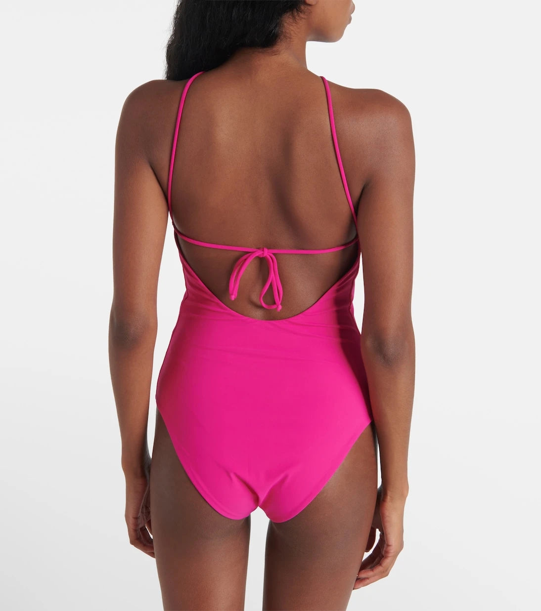 Valentino - Bow-detail swimsuit