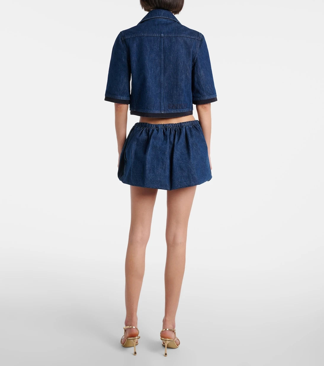 Patou - Denim miniskirt