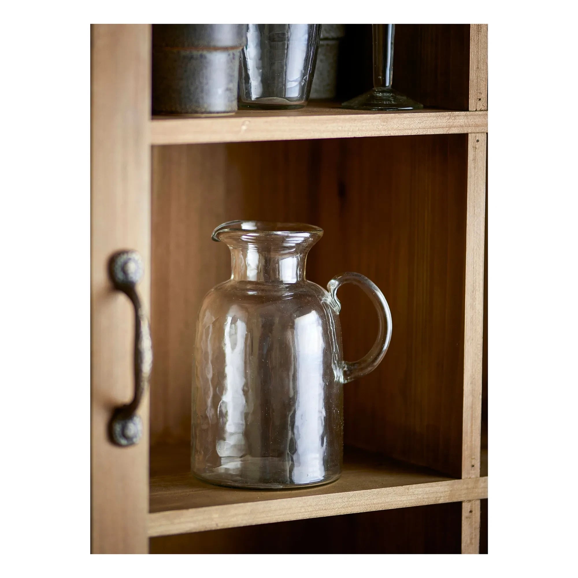 Bloomingville - Asha decanter in recycled glass | Transparent