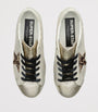 Golden Goose Beige Leather Super-Star Sneakers