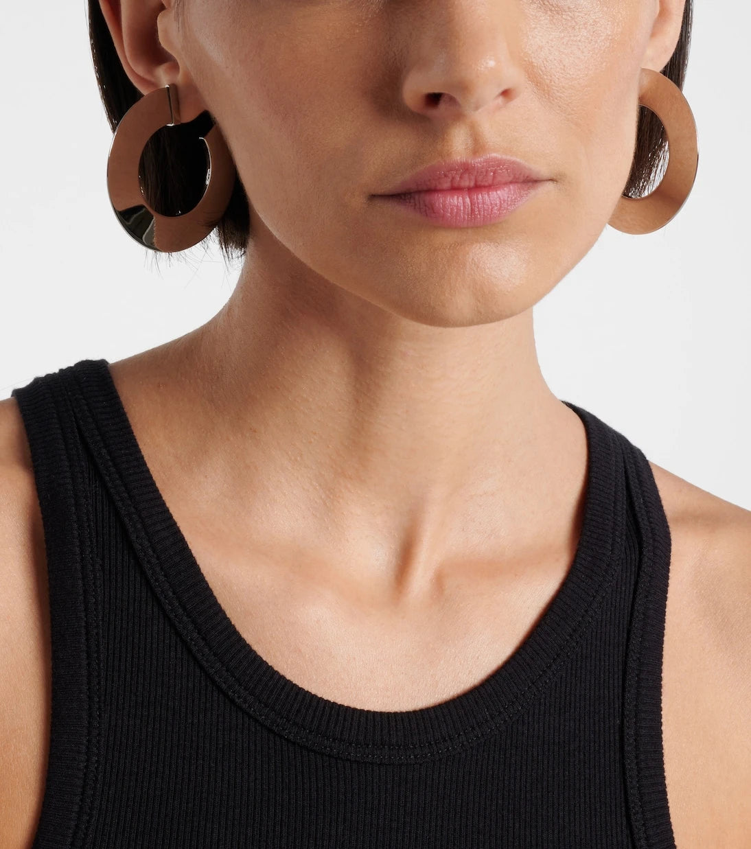 Alaïa - Blade hoop earrings