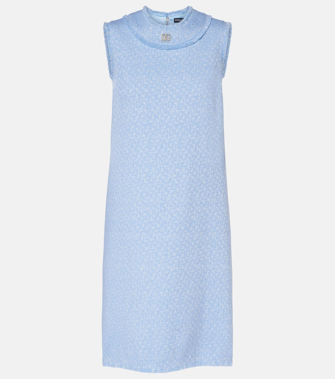 Dolce&Gabbana - DG wool-blend tweed minidress