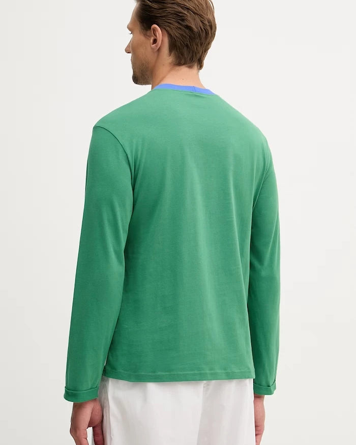 United Colors of Benetton erkek uzun kollu pamuklu pijama üstü
