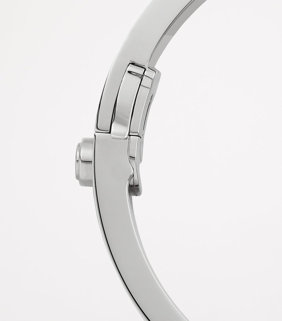 White Gold and Diamond LOVE Bracelet