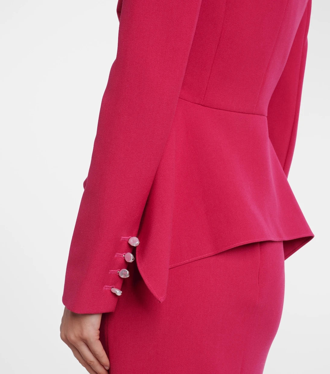 Roland Mouret - Peplum krep ceket