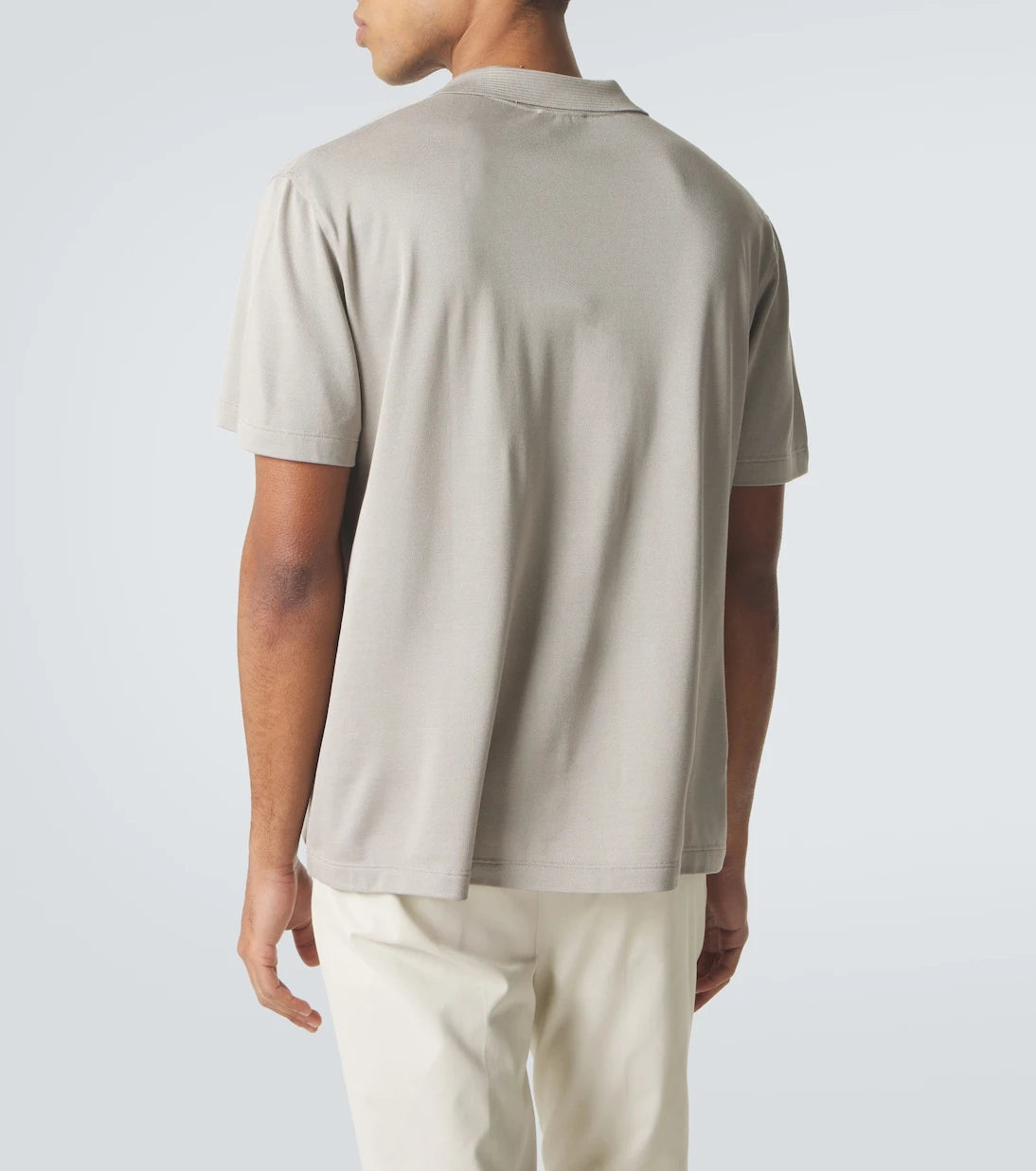 Brioni - Silk polo shirt