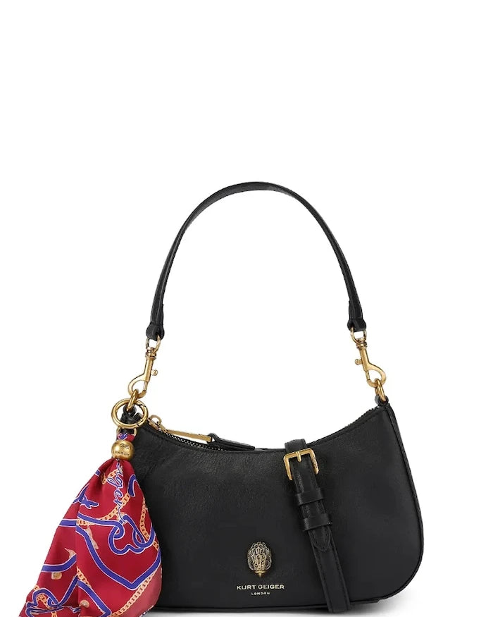 Kurt Geiger London kadın deri crossbody çanta SLOANE HOBO