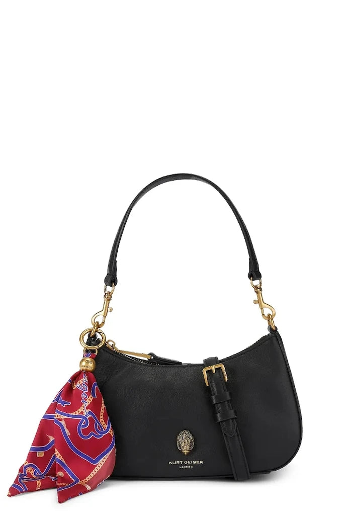 Kurt Geiger London kadın deri crossbody çanta SLOANE HOBO