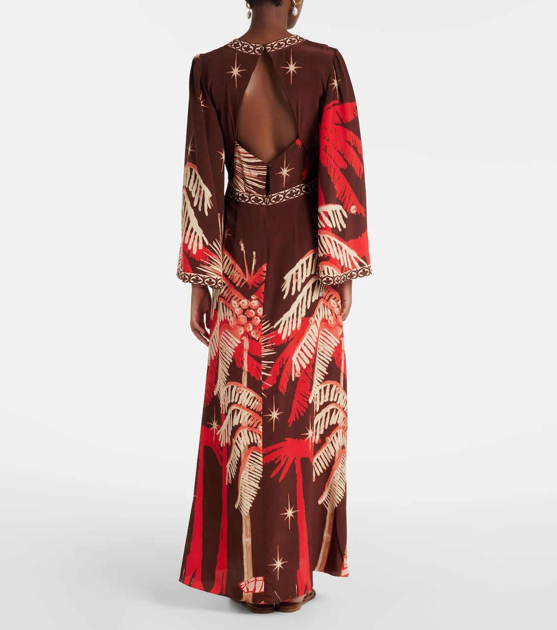 Johanna Ortiz - Printed silk maxi dress