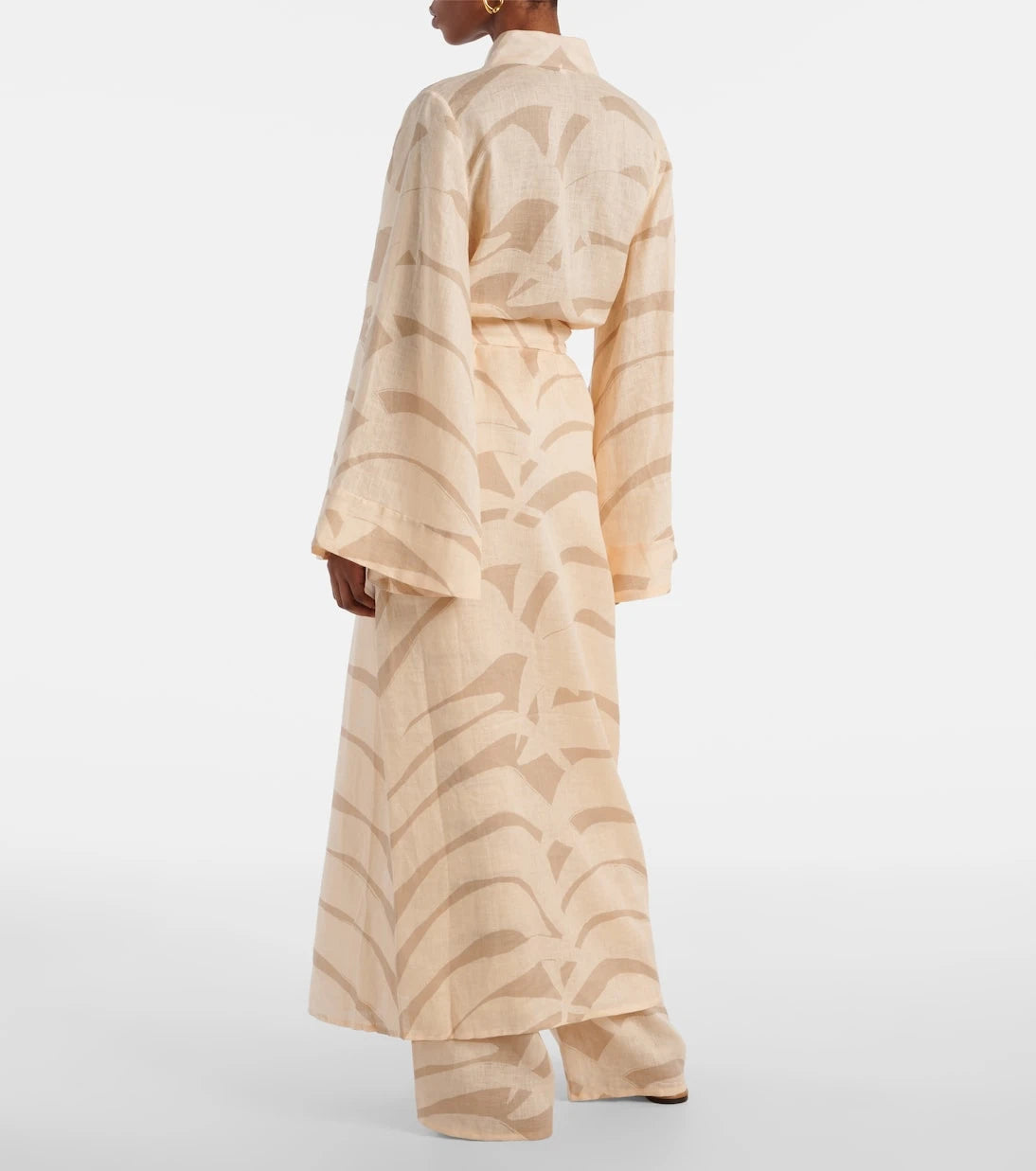Johanna Ortiz - Printed linen beach cover-up