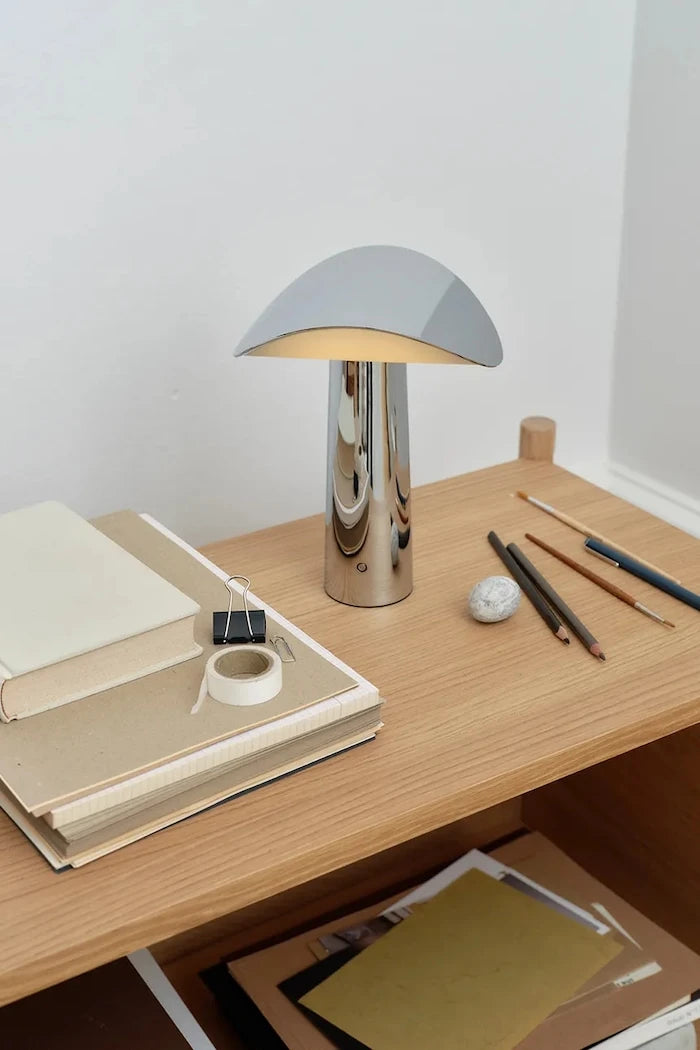 Gejst paslanmaz çelikten LED lamba 22,5 x 17,5 x 16,5 cm