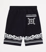 Dolce & Gabbana Kids Cotton Bandana Print Shorts (8-12+ Years)