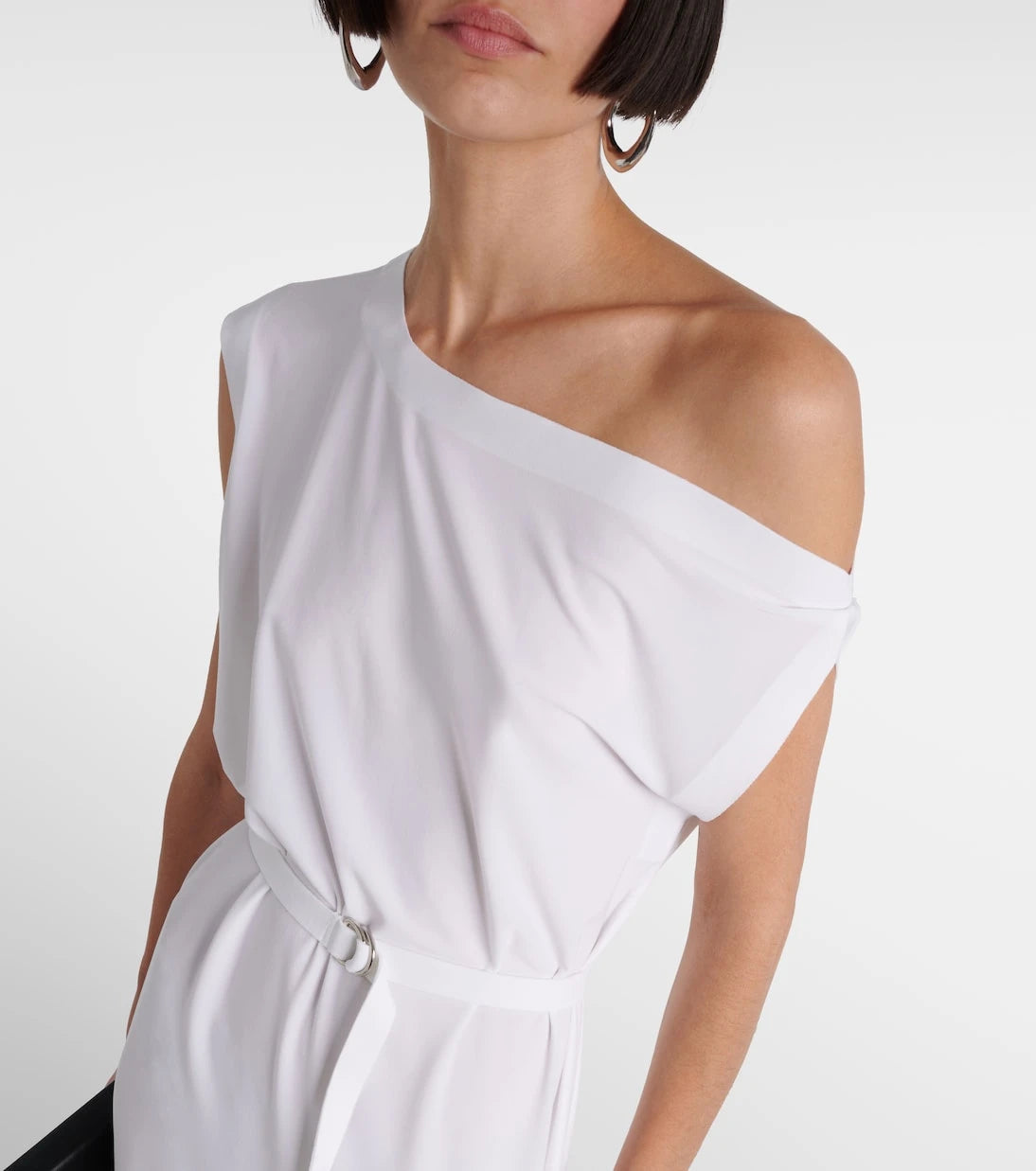 Norma Kamali - One-shoulder jersey maxi dress