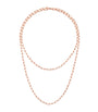 Small Rose Gold Santos de Cartier Long Chain Necklace