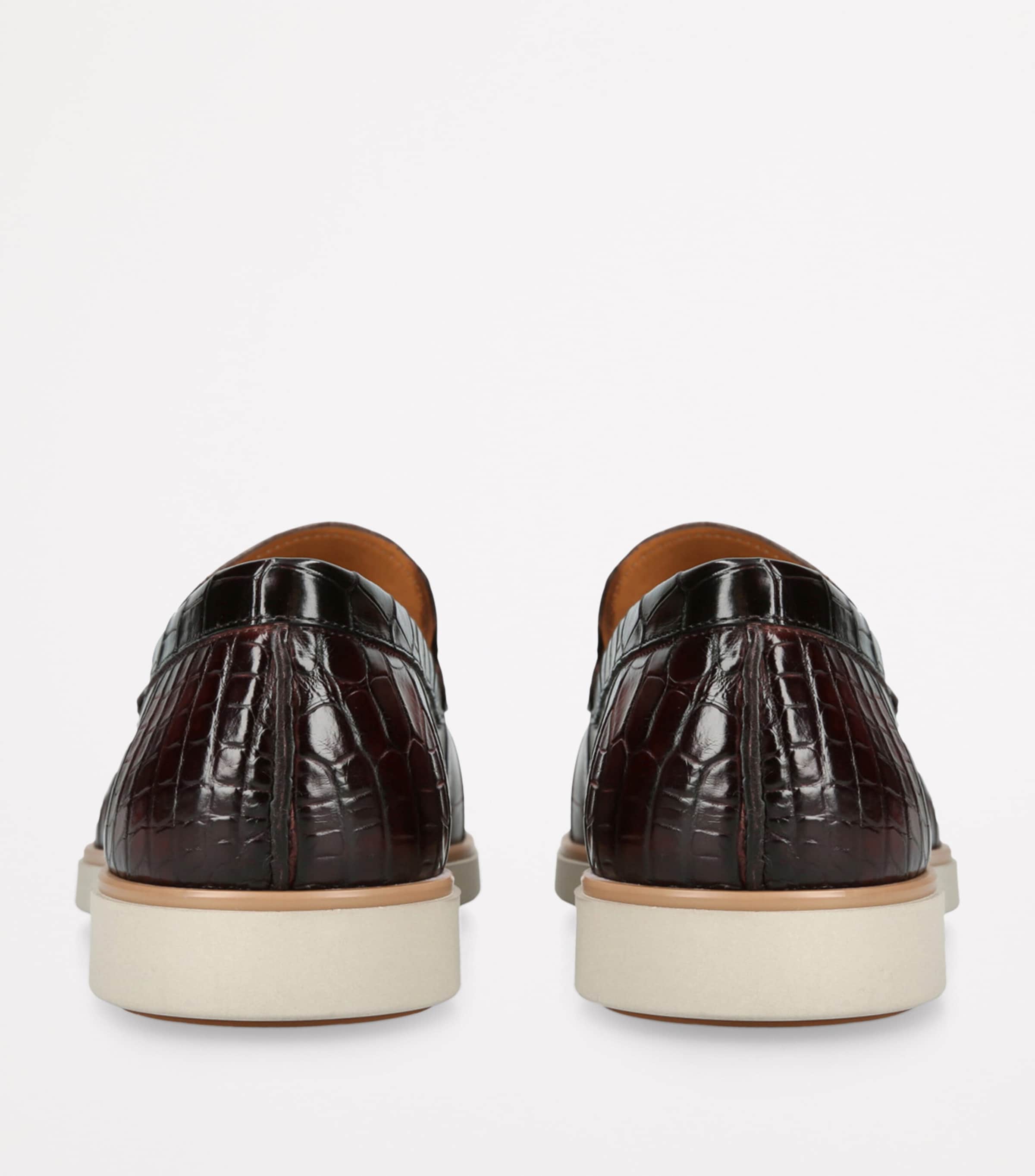 Crocodile Pariaso Low-Top Loafers