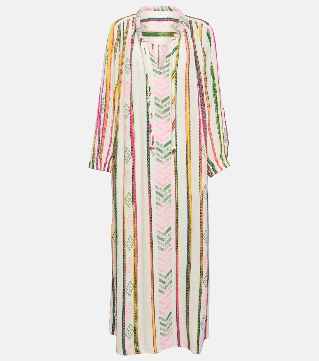 Velvet - Jacquard cotton midi dress